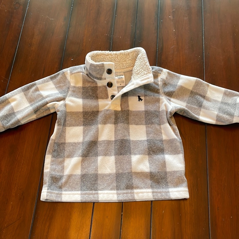 Carters boys 12 month fleece